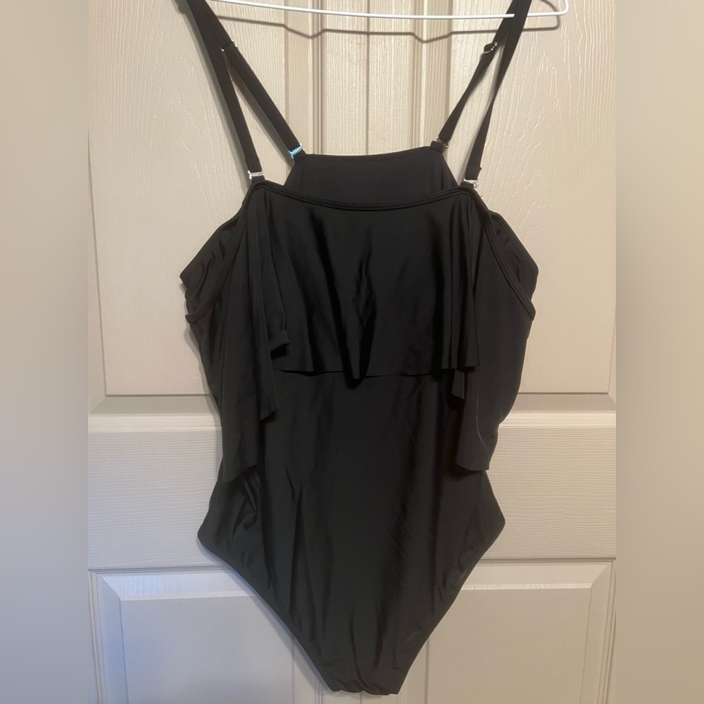 Black One Piece Swimsuit